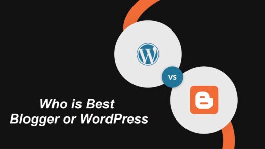 blogger or wordpress which is better