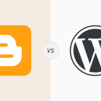 What is the difference between wordpress and blogger?