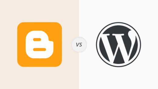 What is the difference between wordpress and blogger?